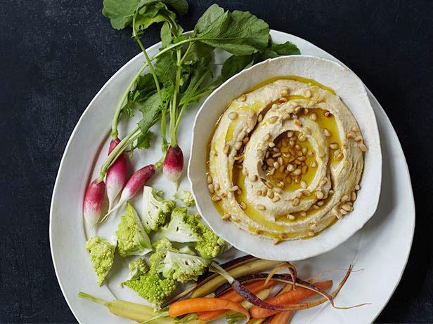  Syrisk Hummus Populære Mezze Dip Matvarer