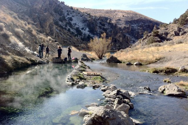 Bishop Creek or 12-mile Hot Springs in Nevada