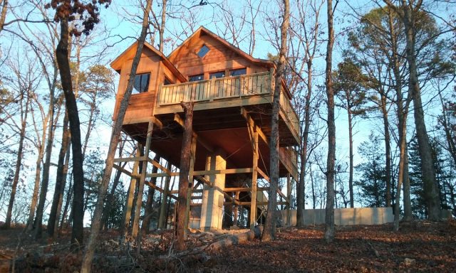 Enchanted Treehouse Cottages in Arkansas