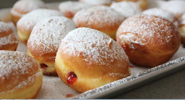 Krofne Serbian Doughnuts with Jam Filling Foods