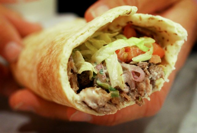 Shawarma Jordanian Food