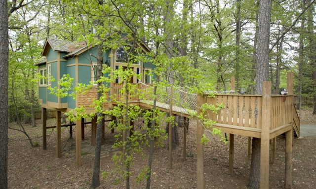 The Grand Treehouse Resort in Arkansas