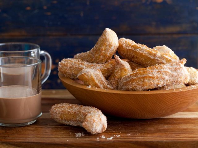 Mexican Dessert Churros Crispy Sweet Fritters