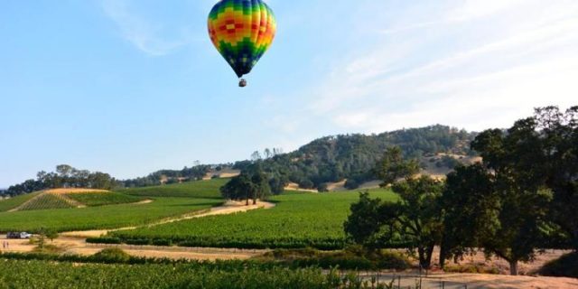 Napa Valley Hot Air Balloon San Francisco Family Weekend Trips