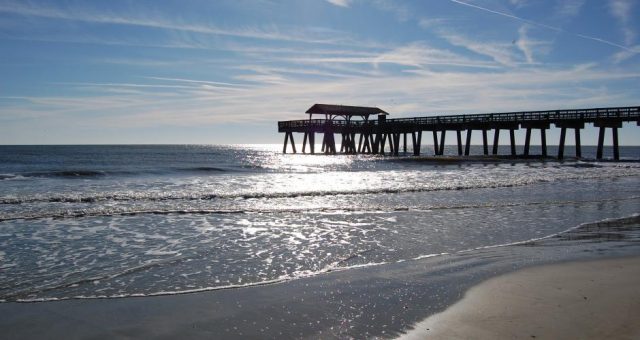 Tybee Island Beach Savannah Georgia