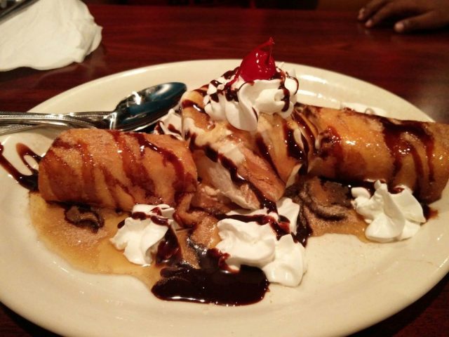 Xango Mexican Deep Fried Ice Cream Dessert