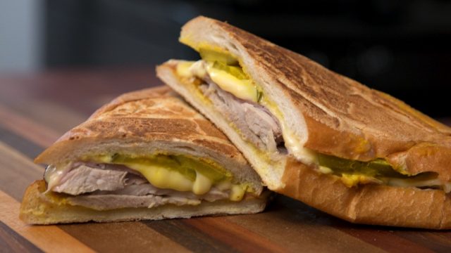 Cubano Sandwich Popular Cuban Food