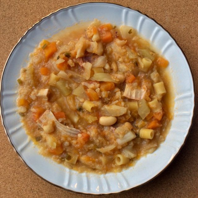 Minestra Vegetable Soup Maltese Food