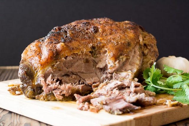 Pernil Cuban Christmas Food