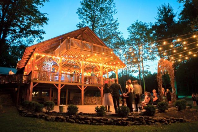 The Grand Barn and Treehouses Wedding Ohio