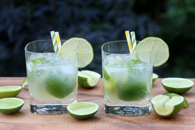 Caipirinha Brazilian Alcoholic Drink