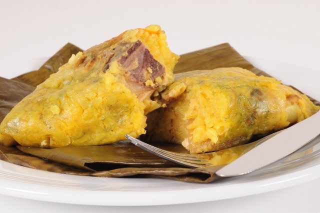 Tamales Colombian Breakfast Food