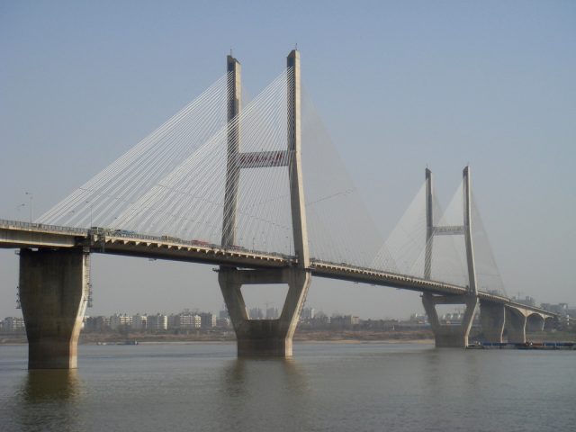 Jingyue Yangtze River Bridge Tallest in the World