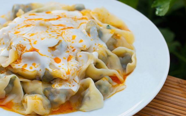 Manti Famous Kazakhstan Food