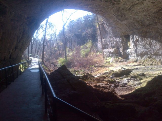 Smallin Civil War Cave in Missouri