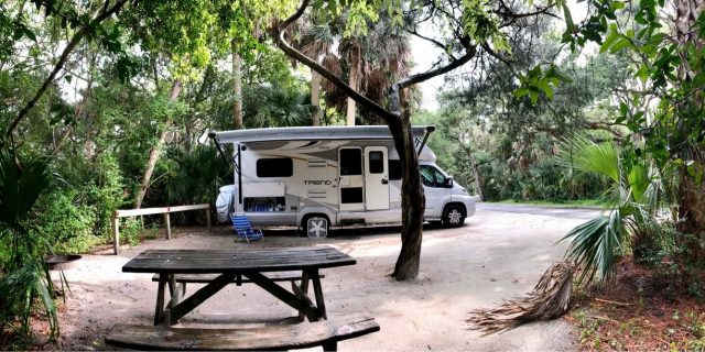 Anastasia State Park Campground in Florida