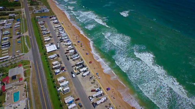 Beverly Beach Camptown RV Resort Campground in Florida Flagler Beach