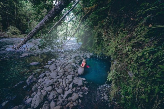 Bigelow Hot Springs in Oregon