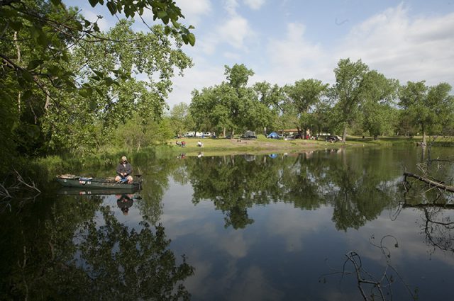 Louisville State Recreation Area Campground in Nebraska