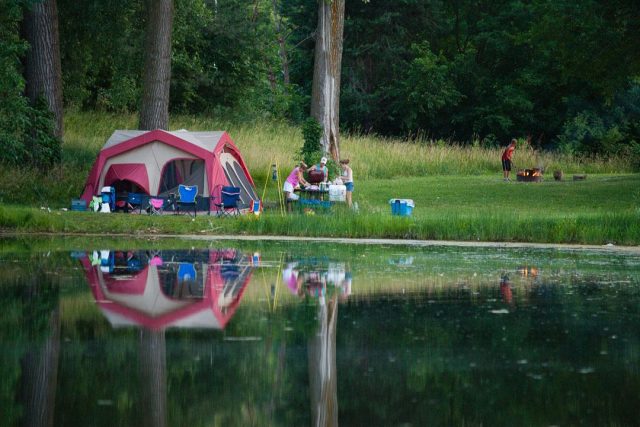 Louisville State Recreation Area Camping in Nebraska