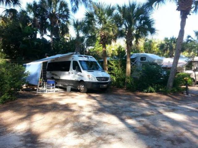 Turtle Beach Campground in Florida