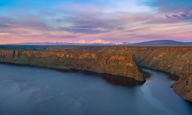 Lake Billy Chinook in Oregon