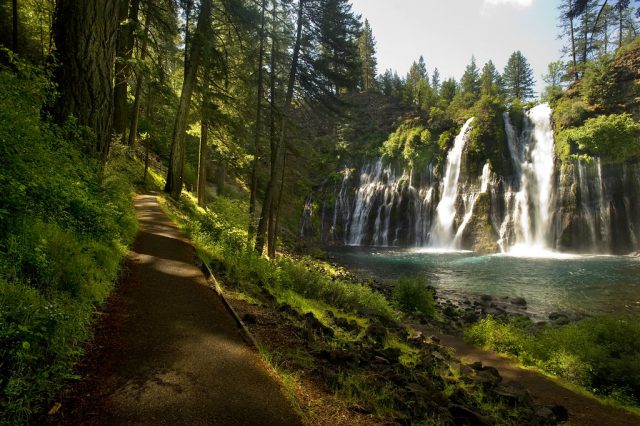 McArthur-Barney Falls Memorial State Park Camp in Northern California