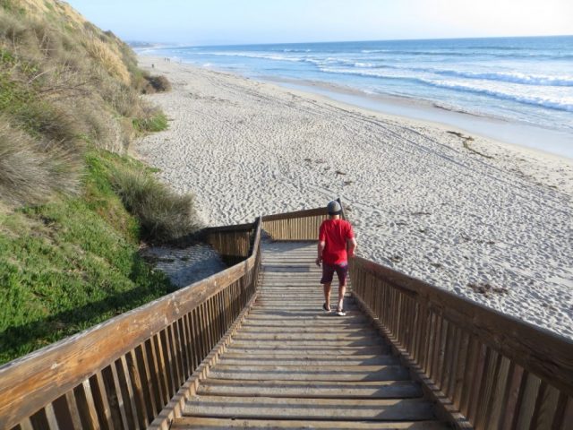 San Elijo Beach Camping San Diego County