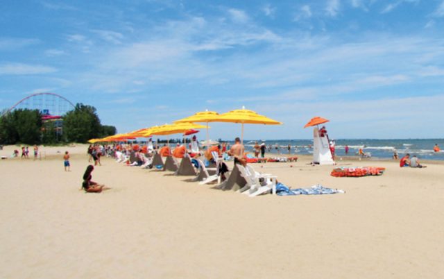 Cedar Point Beach Ohio