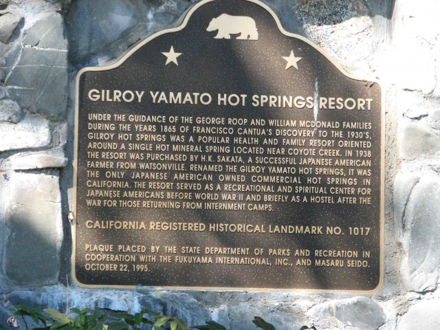 Gilroy Hot Springs Resort California