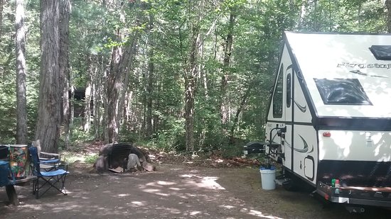 Mount Blue State Park Campground in Maine
