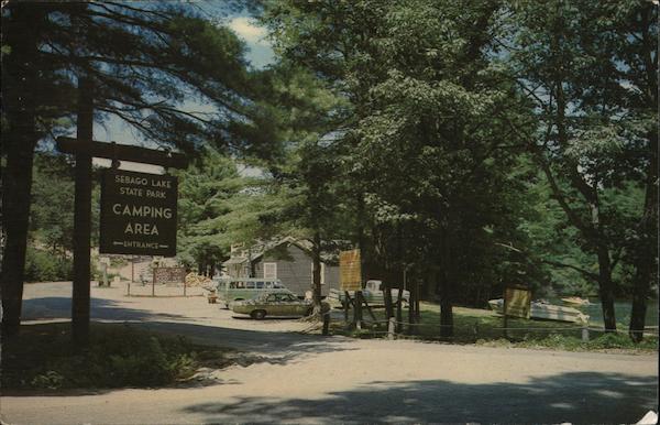 Sebago Lake State Park loc de tabără în Maine