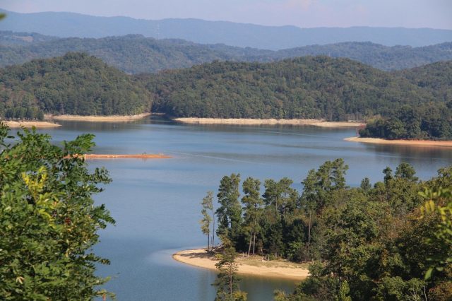 Cherokee Lake in Tennessee