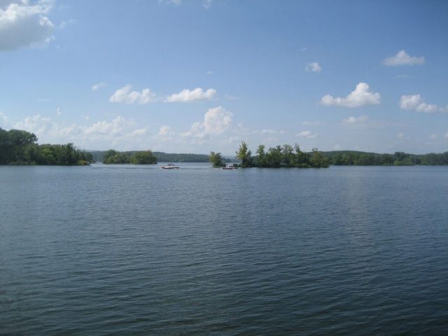 Chickamauga Lake in Tennessee