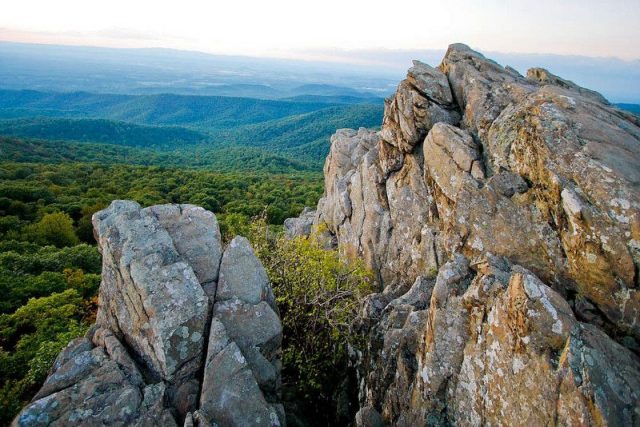 Humpback Rocks Hiking Trails in Virginia