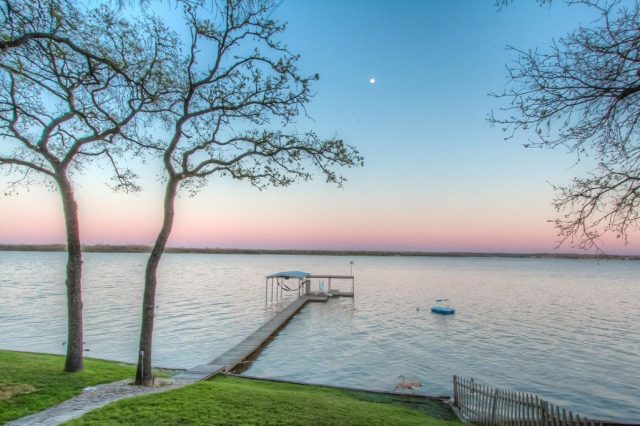 Eagle Mountain Lake in North Texas