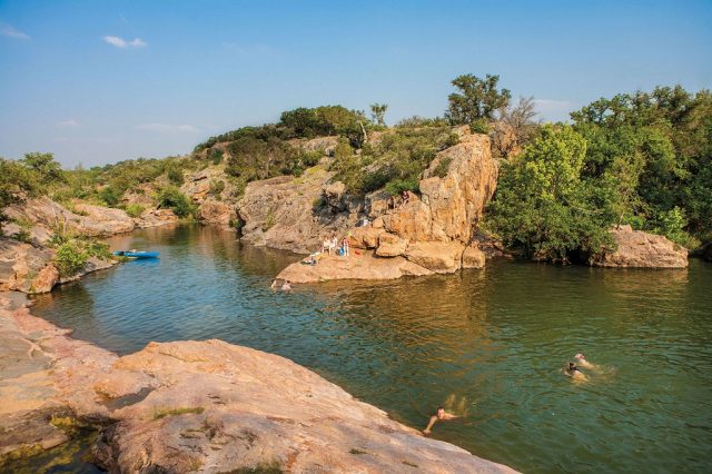 Inks Lake in Central Texas