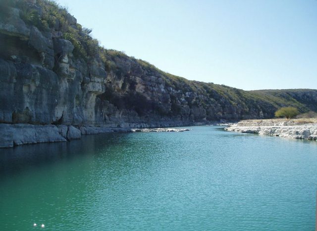 Lake Amistad in West Texas