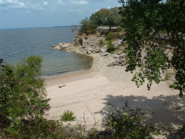 Lake Texoma in North Texas