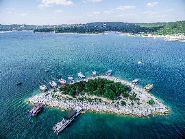 Lake Travis in Central Texas