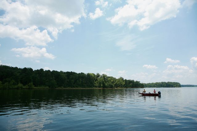 Sam Rayburn Reservoir in East Texas