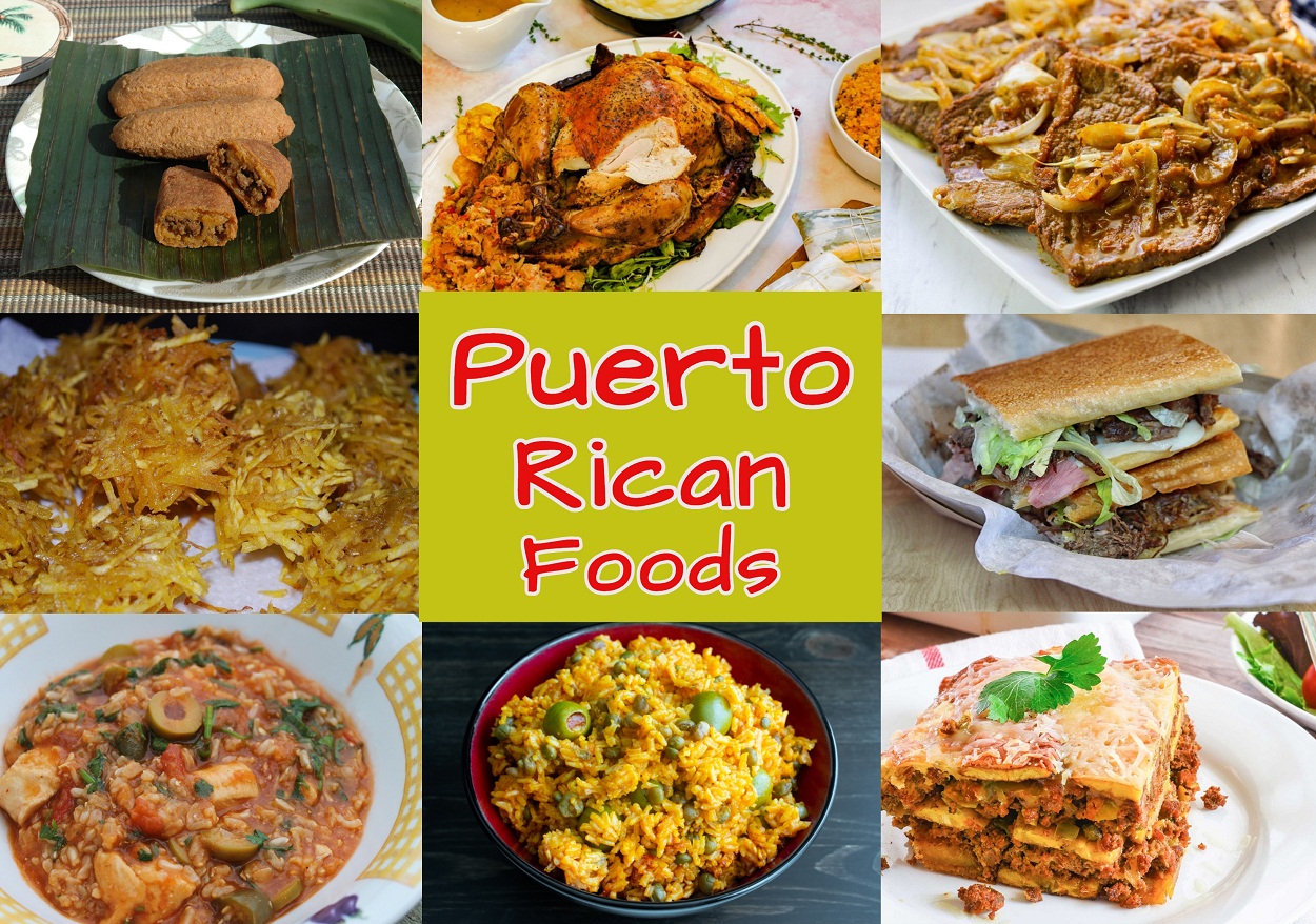 Puerto Rican Food List