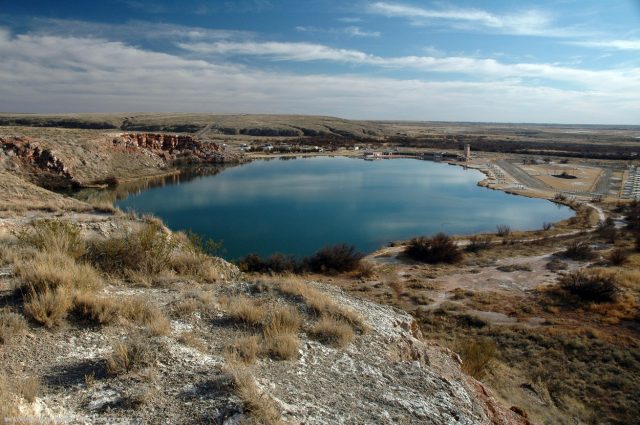 Bottomless Lakes in Southern New Mexico