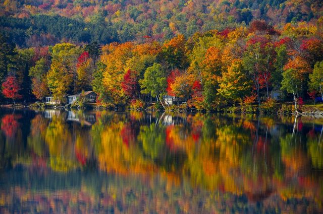 Lake Elmore in Northern Vermont