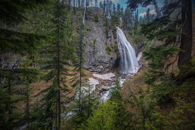 Narada Falls in Western Washington