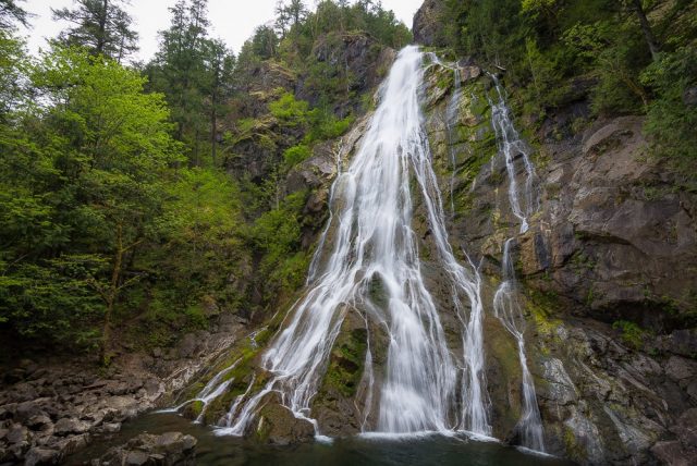 Rocky Brook Falls in Northern Washington