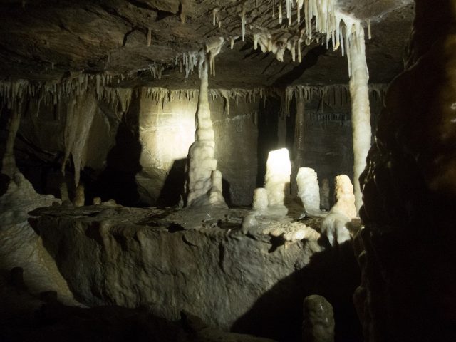 Byers Cave in Northern Georgia