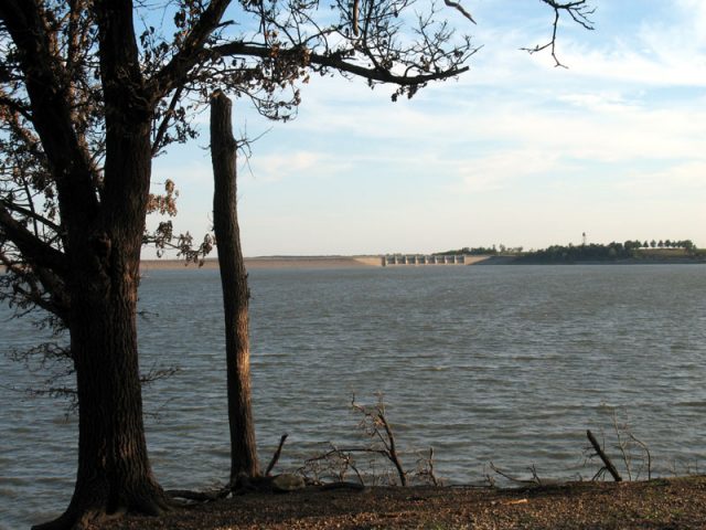 Fall River Lake in Southern Kansas