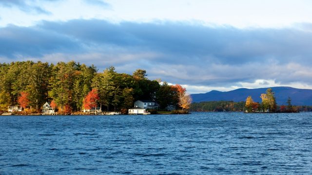 Lake Winnipesaukee in New Hampshire