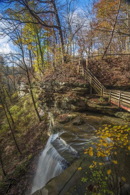 Little Clifty Falls in Southern Indiana